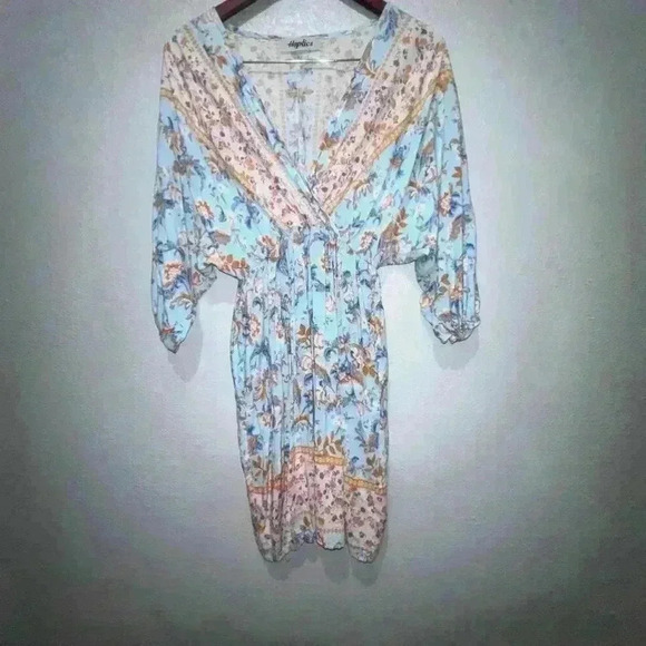 Happics Dresses & Skirts - Women's Haptics Dress, Blue Floral, Size S
